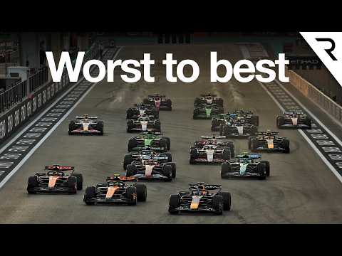 Every 2025 F1 driver ranked worst to best