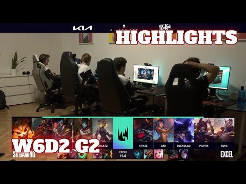 SK Gaming vs Excel - Highlights | Week 6 Day 2 S11 LEC Spring 2021 | SK vs XL