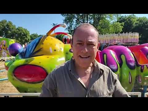 Nota en Liz Terry park en La Paz Entre Ríos, Periodista Fabián Zarate 