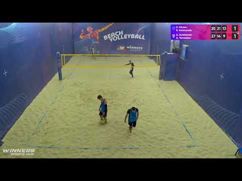 22:10 D.Kliuiev / R.Kalatynets - A.Kotelenets / A.Yermakov | Winners Beach Volleyball