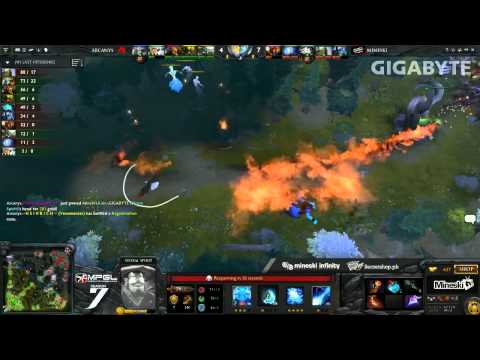 GIGABYTE.Mineski vs Arcanys - (MPGL 7 Class S Step Ladder) - Game 3 - Lon and Dunoo