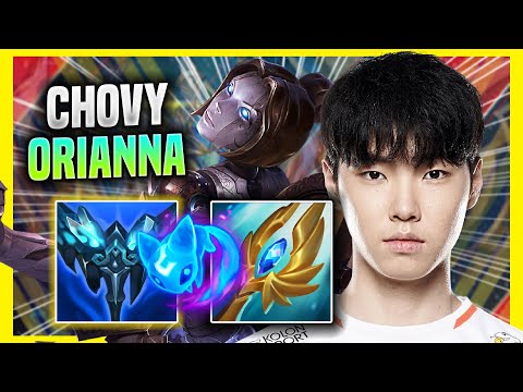 CHOVY TESTING ORIANNA MID IN KR SOLOQ! - HLE Chovy Plays Orianna MID vs Ryze!