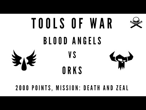 Blood Angels vs Orks - 2000pts Warhammer 40,000 9th Edition Battle Report