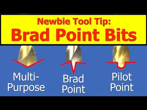 YouTube video about Discover the Versatile Tool: The Brad-Point Drill Bit!