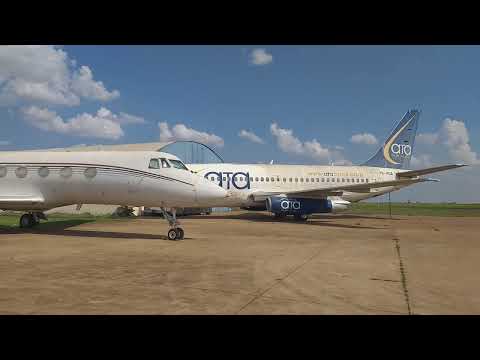 Gulfstream GII 1159 N244DM + Boeing 737 200 PR-MGA SBCG (02)