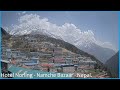 LIVE STREAMING FROM HOTEL NORLING - NAMCHE BAZAAR - NEPAL - 3440m