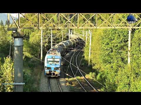 Siemens Smartron 192 004-6&LEMA 480 037-7&Marfar EP Rail Freight Train in Predeal 16 September 2020