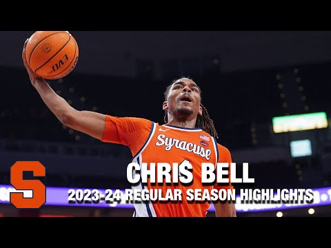 Chris Bell 2023-24 Regular Season Highlights | Syracuse Guard