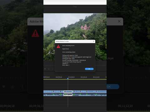 Export error solved || Adobe Premiere Pro|| #2022 #error #adobesoftware