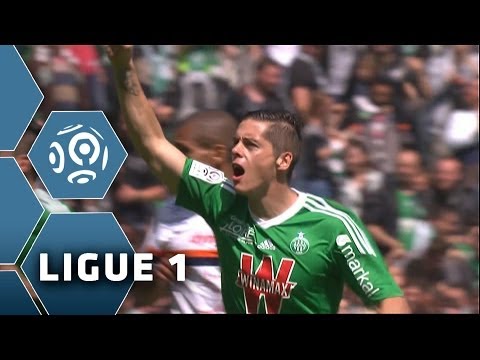 La SUBERBE frappe de R. Hamouma (47') - Saint-Etienne - Montpellier (2-0) - 04/05/14 - (ASSE-MHSC)