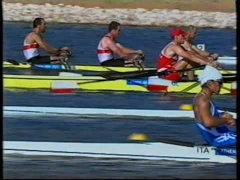 2004 Athens Olympics Rowing Mens 4x Semi-final 1