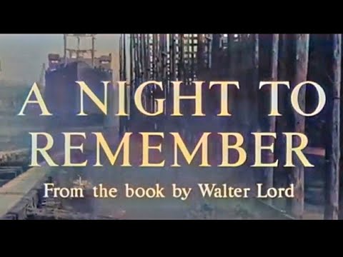 Titanic: A Night to Remember Movie in *Color* 1958