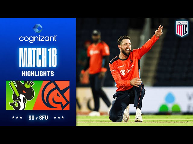 Cognizant Major League Cricket 2025 Match Highlights | Seattle Orcas vs San Francisco Unicorns