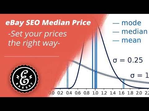 eBay SEO Median Price - How can you set your EBAY PRICES the right way? | eBay Median explained