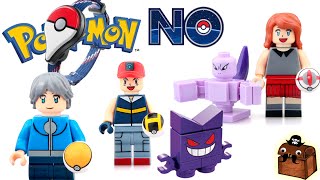 YouTube thumbnail: Pokemon Go Custom LEGO Minifigures 2017