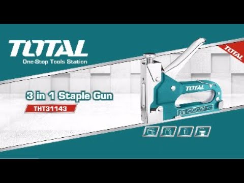 Features of Total Staple Gun Manual 3in1