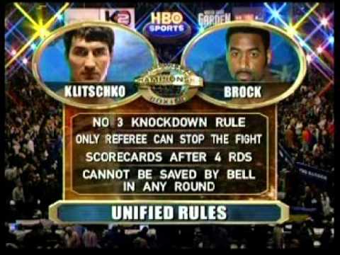 Владимир Кличко против  Кэлвин Брока  11 11 2006