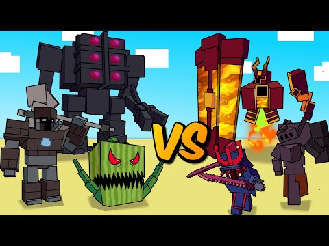 Intense Minecraft Mob Battles - You Won't Believe the Action!