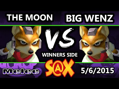 S@X - The Moon (Fox) Vs. Big Wenz (Fox) - SSBM Tournament - Smash Melee
