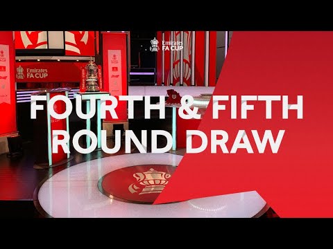 LIVE | Fourth AND Fifth Round Draw | Emirates FA Cup 20-21