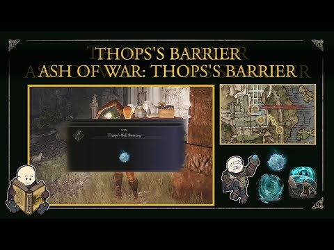 ELDEN RING™  Thops's Barrier and Ash of War: Thops's Barrier location