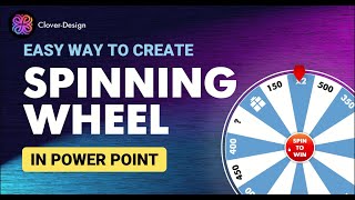 Watch Me Make a Spinning Wheel in PowerPoint in Just Seconds!