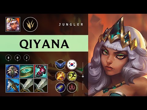 Qiyana Jungle vs Sejuani - KR Diamond Patch 25.24