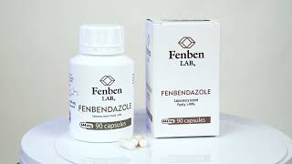 Fenbendazole 444mg, 90 capsules, Purity 99%, by Fenben Lab, Certified Third-Party Laboratory Tested