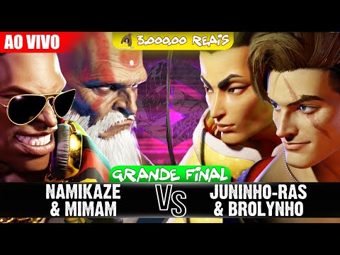 🔴 STREET FIGHTER 6: GRANDE FINAL (NAMIKAZE & MIMAM vs BROLY & JUNINHO-RAS )