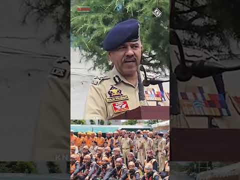 The danger of cloudbursts and landslides in mountainous areas is increasing every year. Mountain rescue teams play a crucial role during emergencies, and training remains a fundamental requirement for every force. There is no substitute for preparedness when dealing with challenging situations: DGP J&K Nalin Prabhat.