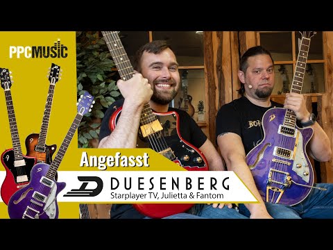 DUESENBERG E-Gitarren Starplayer TV, Julietta & Fantom Review