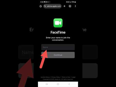 How to FaceTime Android Users from iPhone #shorts