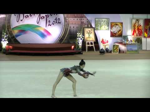 Mumadjanova Aziza (UZB)   ball  all-around "Baltic hoop 2012"