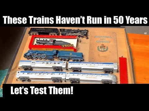 These Trains Haven't Been Run in 50 Years Arrived - Let's Test Them!