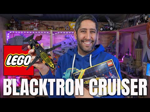 Vidéo LEGO Icons 40580 : Le croiseur Blacktron