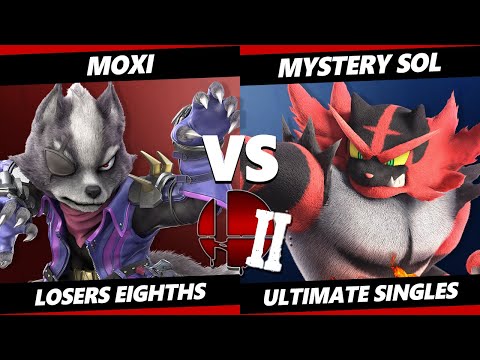 Back in Blood 2 Top 8 - Moxi (Wolf) Vs. Mystery Sol (Incineroar) SSBU Ultimate Tournament