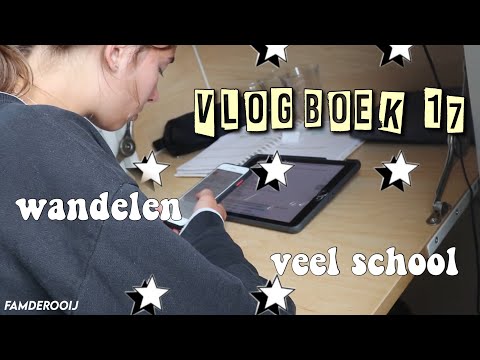 WANDELEN 🚶🏽‍♀️ & VEEL SCHOOL WERK 👩🏽‍🏫 || vlogboek 17 || famderooij