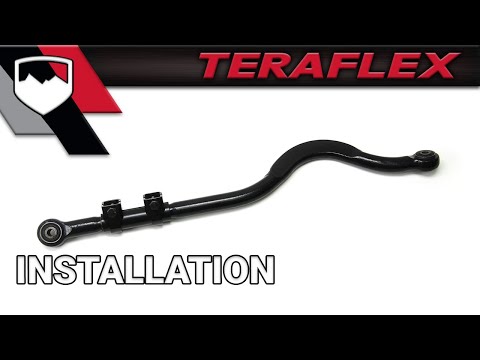 TeraFlex Install: JK Monster Front Forged Adjustable Trackbar (1753418)