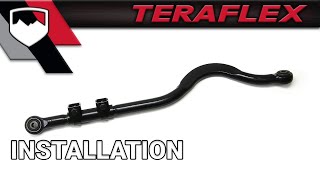 Wrangler JK/JKU Forged Heavy-Duty Adjustable Track Bar - video thumbnail 2