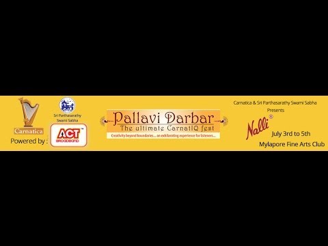 Parivadini LIVE- Thematic concert by Vid. Saketharaman for Pallavi Durbar 3 July 2014