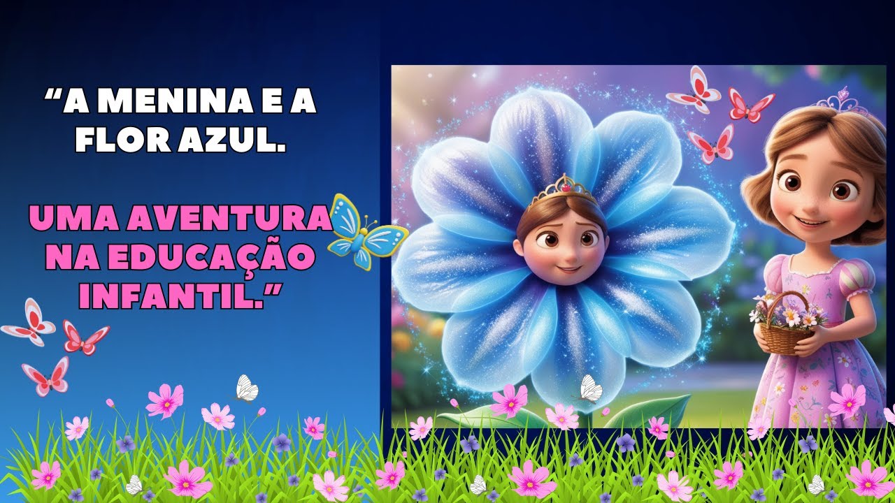 A menina e a flor azul. Uma aventura na Educação Infantil.