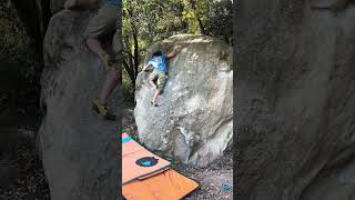 Video thumbnail of Vistes al Camp, 6b+. Savassona