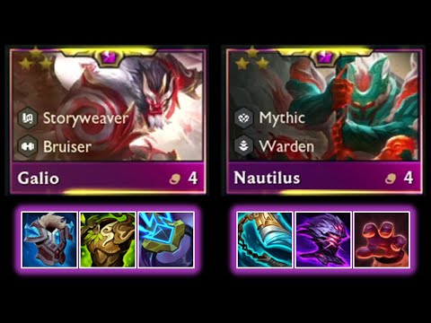 3 Star Nautilus & 3 Star Galio - Kayle, Hwei & Irelia Carries - Set 11 Inkborn Fables