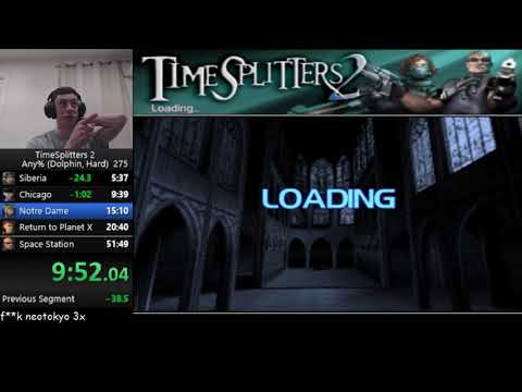 TimeSplitters 2 Speedrun: Hard Story in 43M 40S [Former World Record]