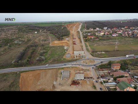 Drumul Expres Craiova Pitesti DX12 Tronson1 Tirrena Craiova Centura De Nord DN65F Ghercesti 09042022