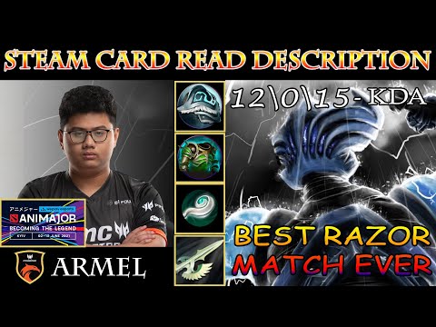 DOTA 2 | RAZOR MID dota 2 | PRO GAME PLAY | Armel |