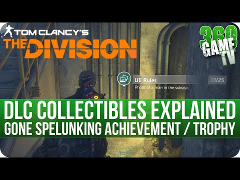 The Division - How Collectibles work in the Underground DLC (Gone Spelunking Achievement / Trophy)