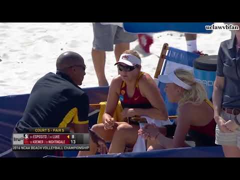 #1 FSU vs #2 USC Court 5 Pair 5 (NCAA Beach Volleyball Team Championships) (May 7th 2016)