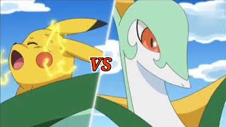 Ash vs Trip final battle | Pikachu vs Surperior last battle |