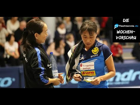 Die myTischtennis-Wochenvorschau - KW 11 2022